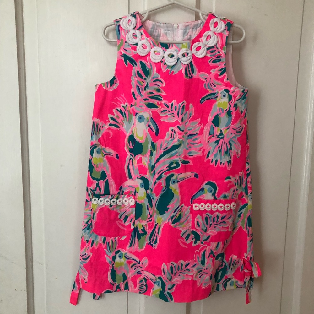 Girls sz 6 Lilly Pulitzer shift toucans